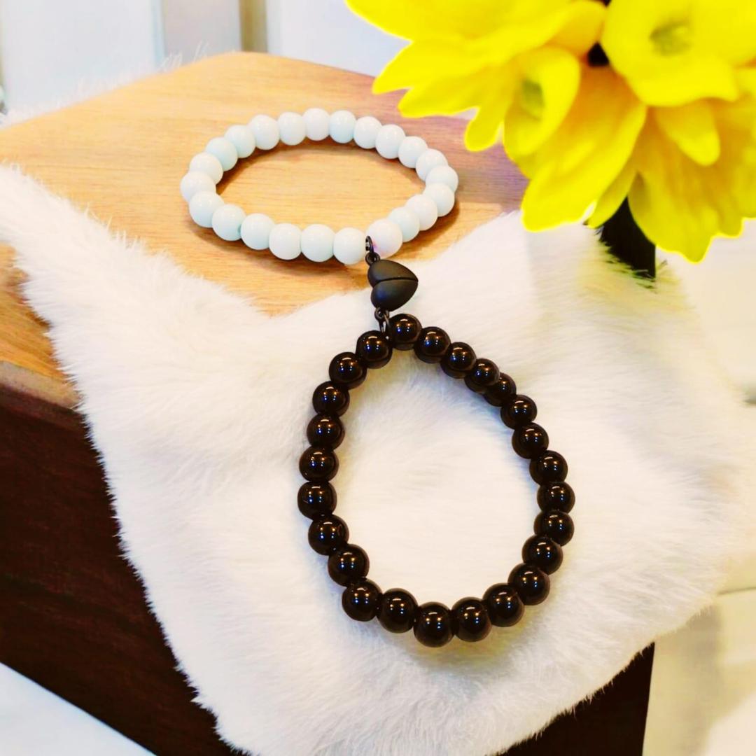 💕 2 Pcs Couple’s Bracelet – Symbol of Love & Connection