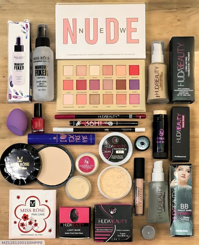 💄 15 in 1 Makeup Deal – Complete Beauty Set (15 Pcs) for Flawless Looks