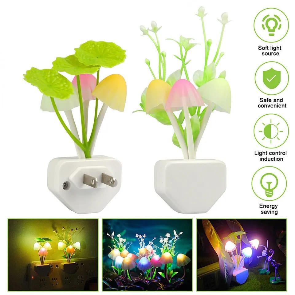 Mushroom Night Light Plug-in Sensor Lamp - PREMIUM