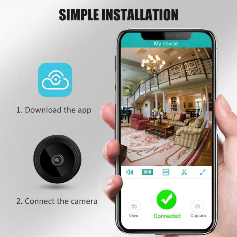 🎥 Mini Camera – Compact, Powerful & Smart Surveillance 🔒