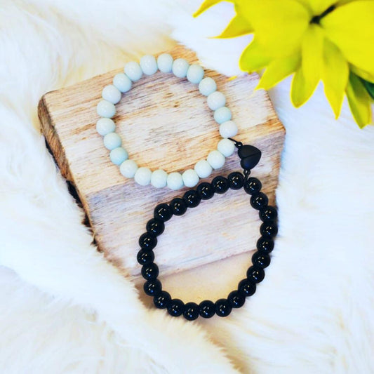 💕 2 Pcs Couple’s Bracelet – Symbol of Love &amp; Connection