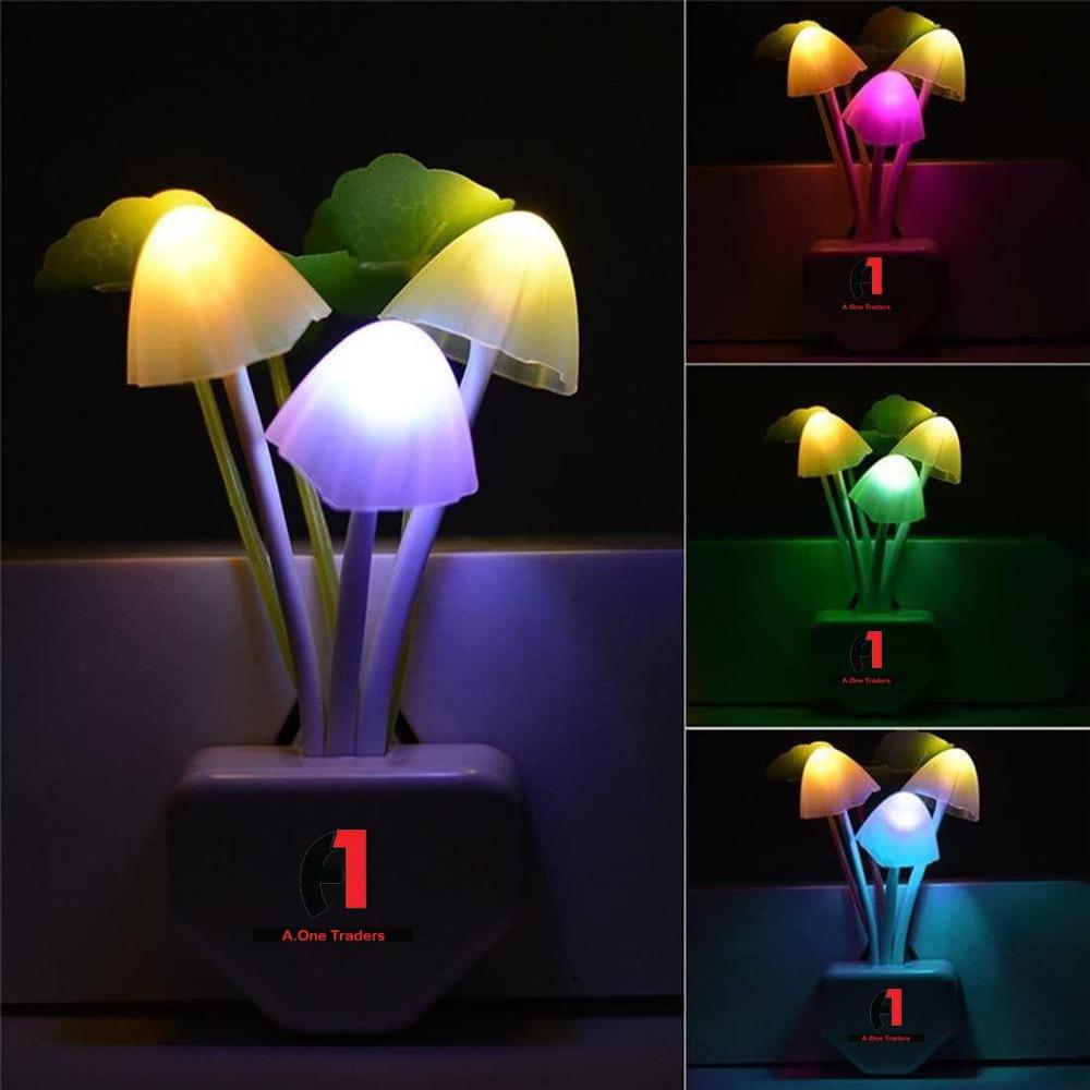 Mushroom Night Light Plug-in Sensor Lamp - PREMIUM