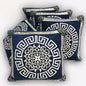 🛋️ 5 Pcs Velvet Jacquard Printed Cushion Covers – Luxury Home Décor Set