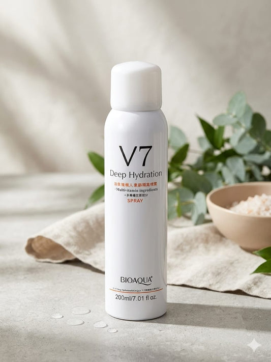 BIOAQUA V7 Deep Hydration Multivitamin Toning Spray – 200ml 🌟💧